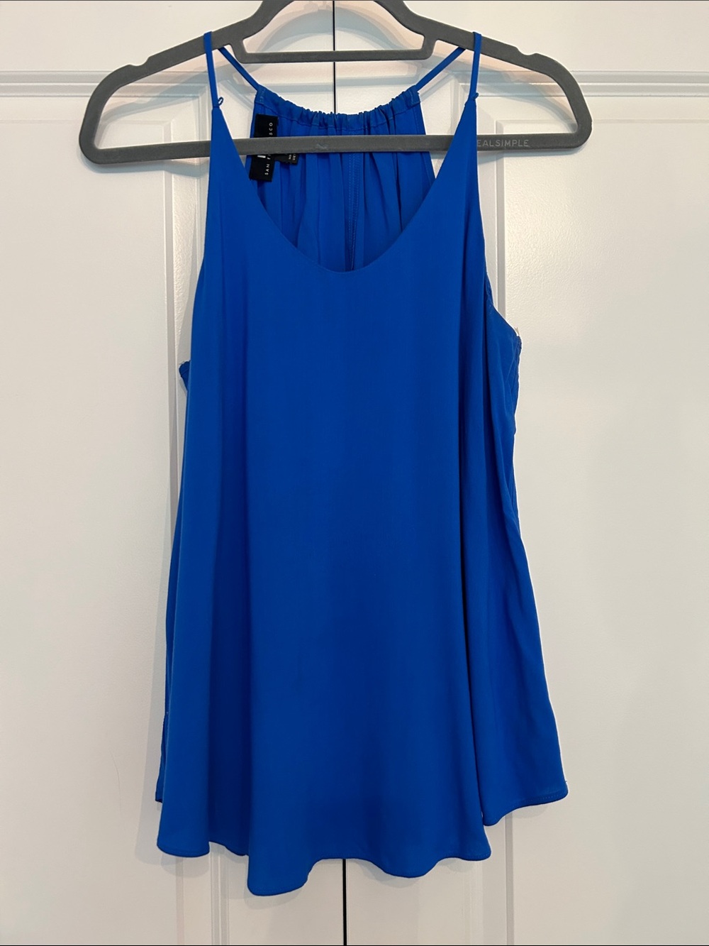 I.N. San Francisco Royal Blue Flowing Top